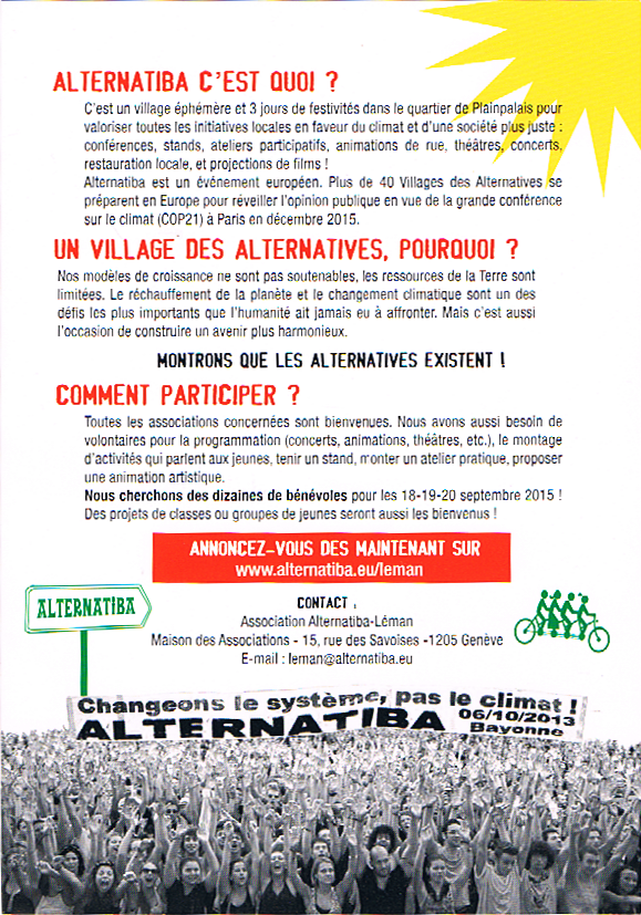 affiche alternatiba verso